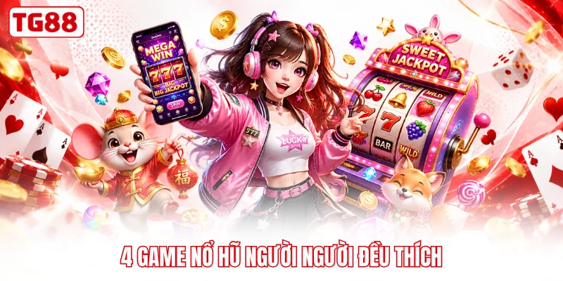 4 game nổ hũ người người đều thích