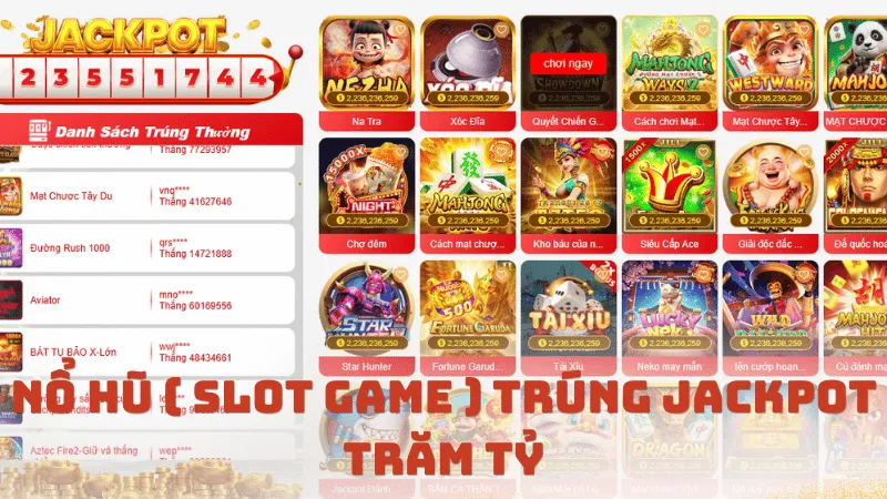 Nổ hũ trúng jackpot trăm tỷ TG88